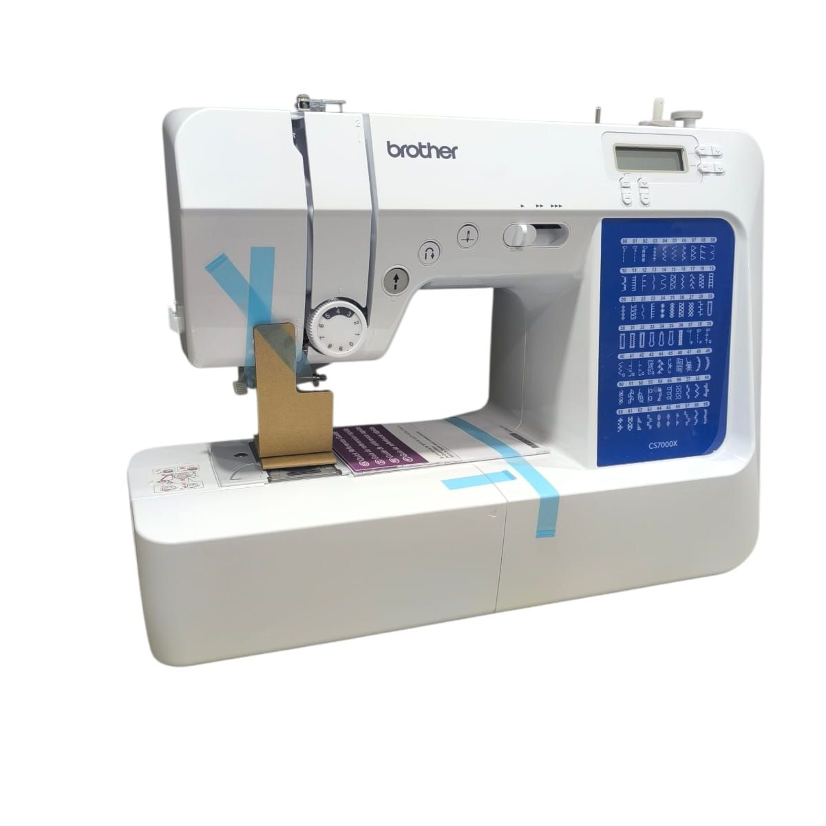 BROTHER - Brother Cs7000x Máquina De Coser Computarizada Blanca