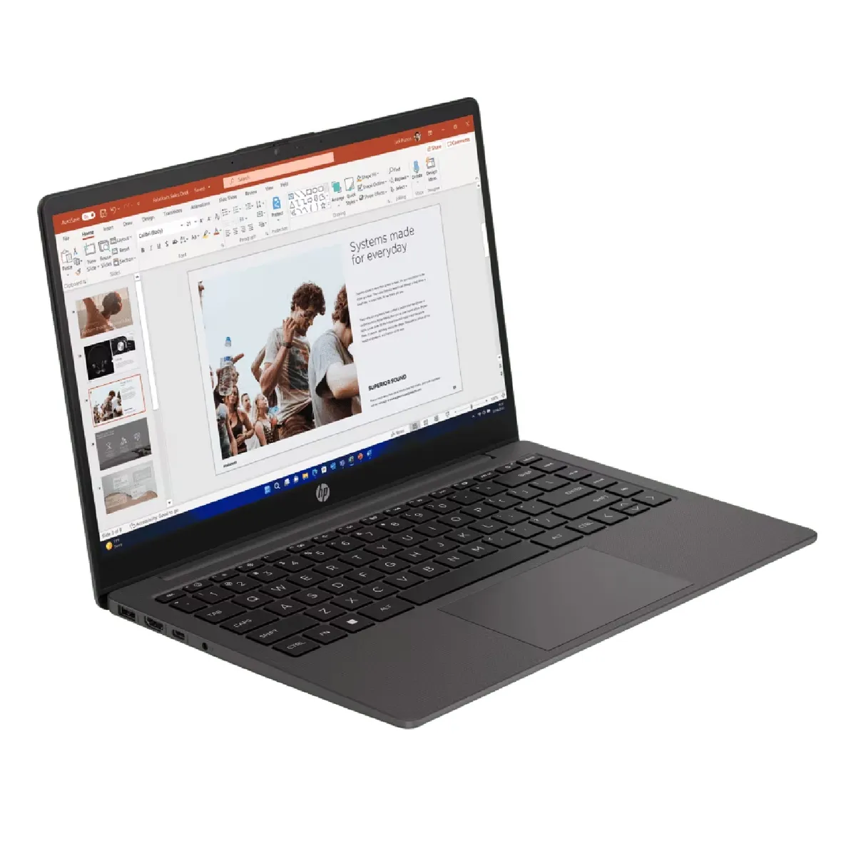 HP - Portátil HP 245 G10 Ryzen 5 7530U 16GB 512GB HD 14