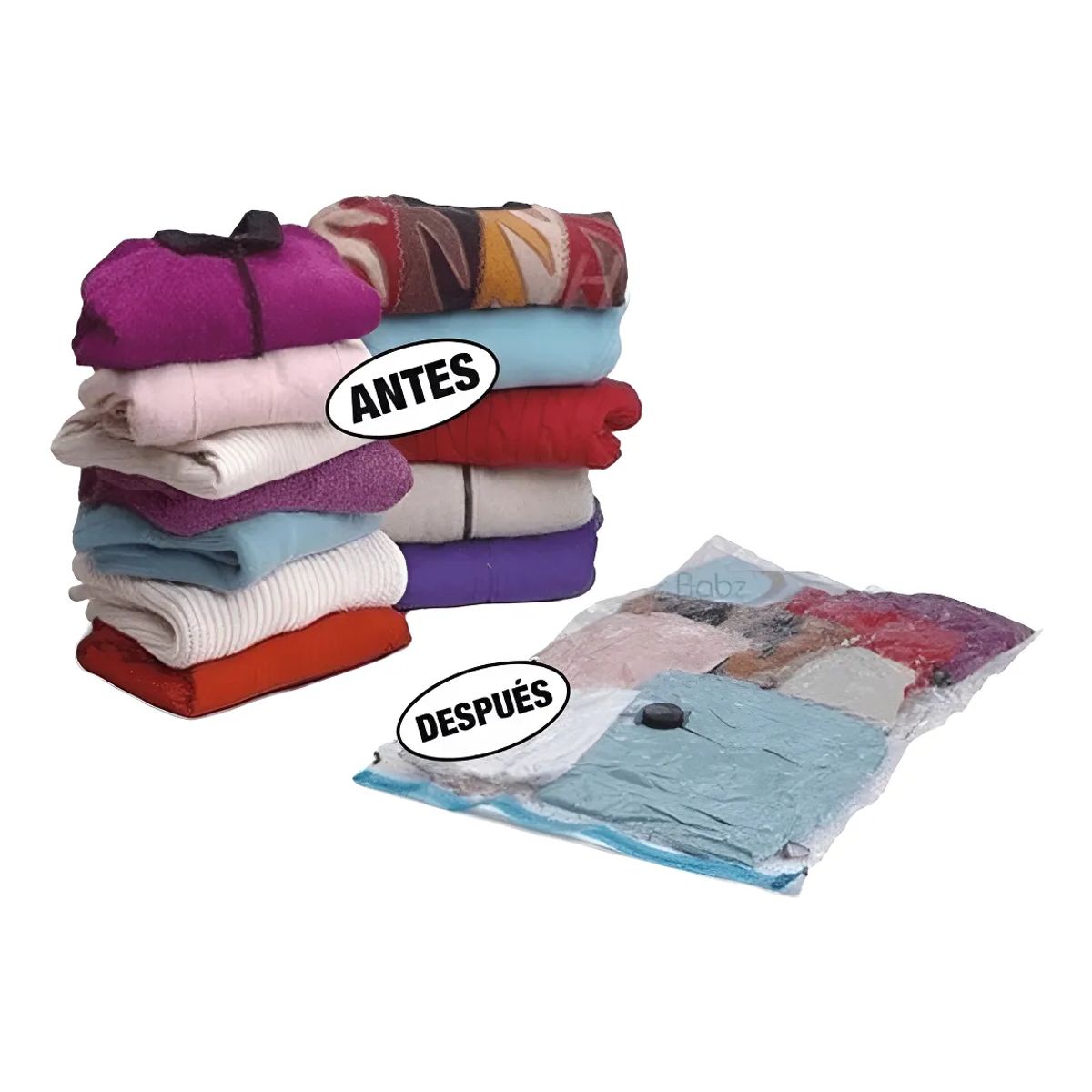 Bolsas De Compresión Para Ropa Y Ropa De Cama - Ahorra Espacio, Anti-humedad, Reutilizables