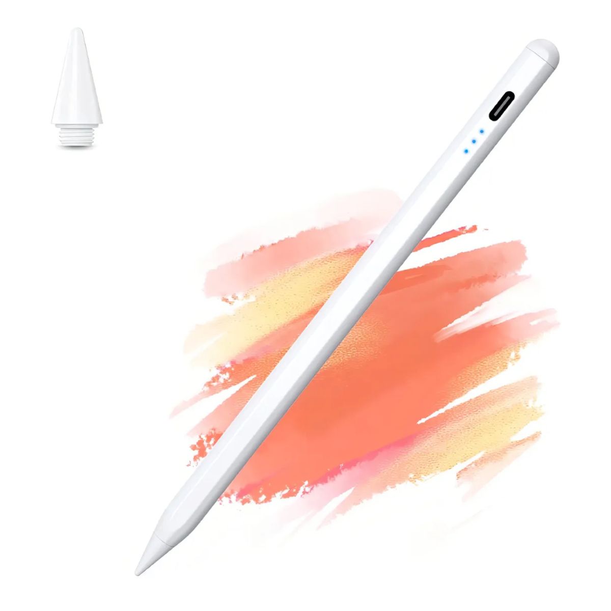 OEM - Lapiz Optico Para Ios Y Android Pencil Stylus Blanco