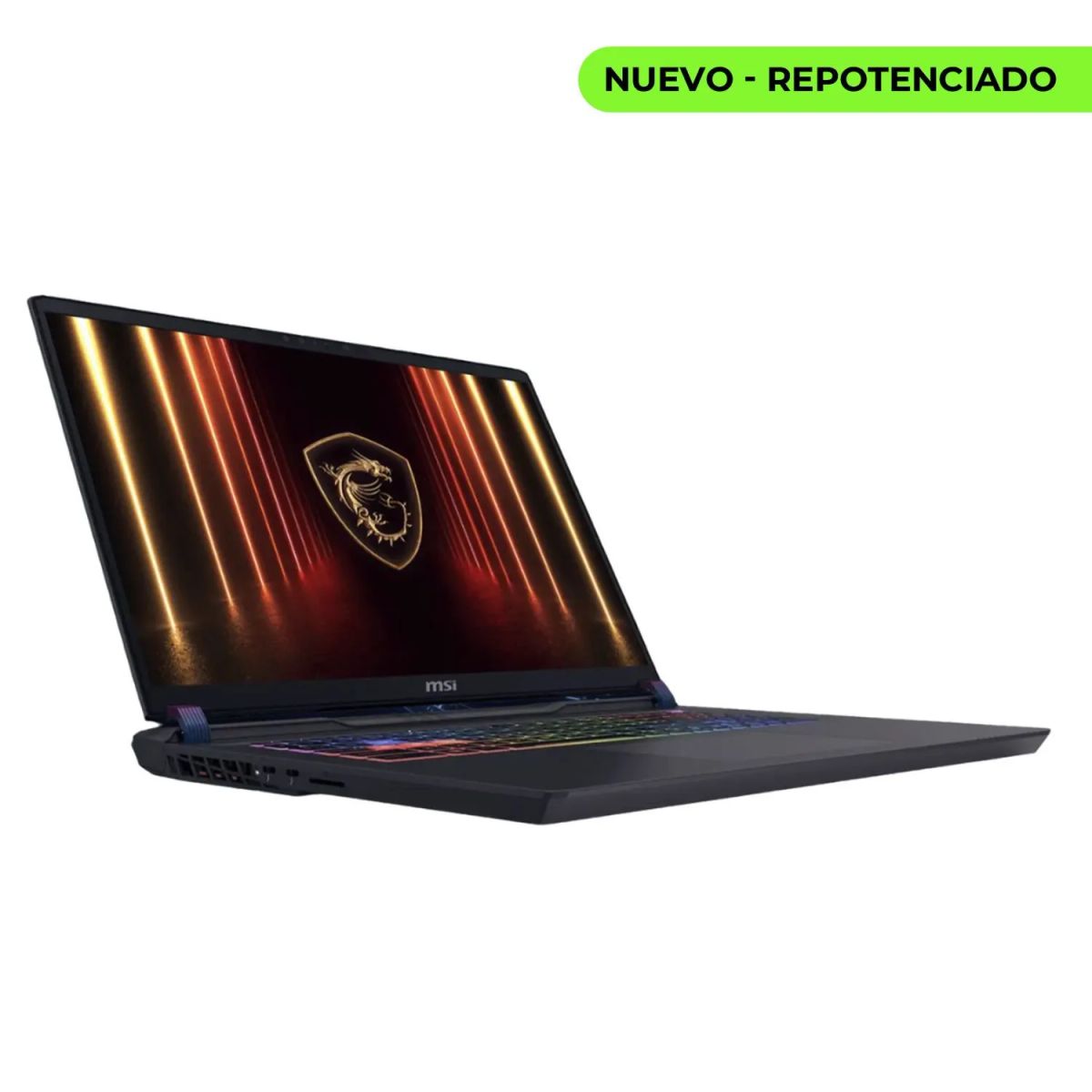 MSI - Portátil MSI VECTOR ULTRA 7 255HX RAM 16GB SSD 512GB RTX 5070TI 12GB Pantalla 16" FHD 144 HZ