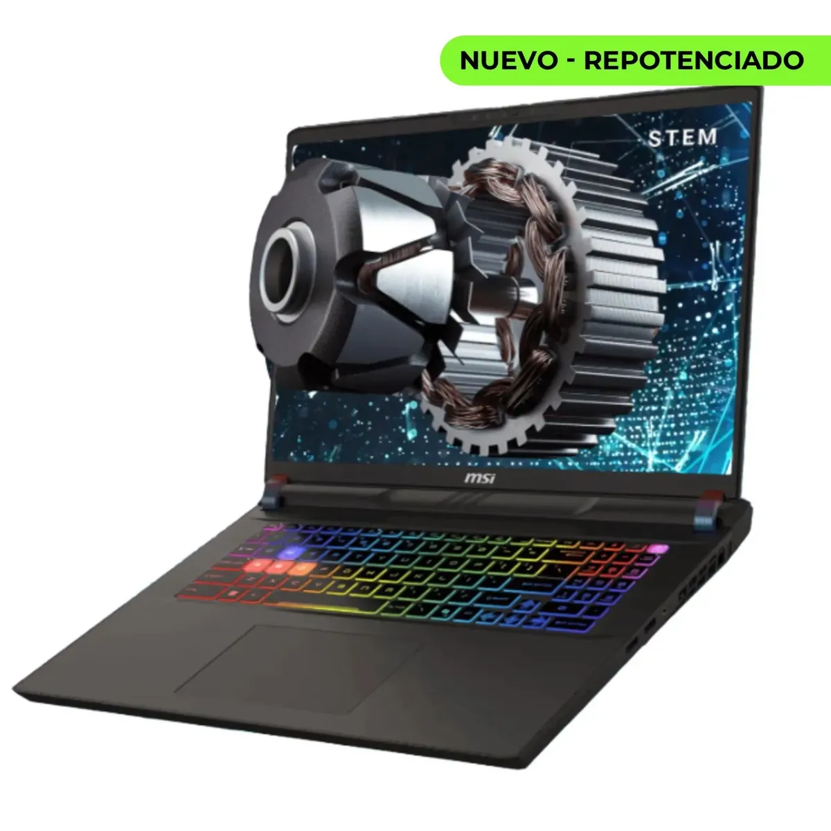 MSI - Portátil MSI Vector  Ultra 7 255HX Ram 32GB SSD 512GB RTX 5070TI 12GB Pantalla 16" FHD144Hz