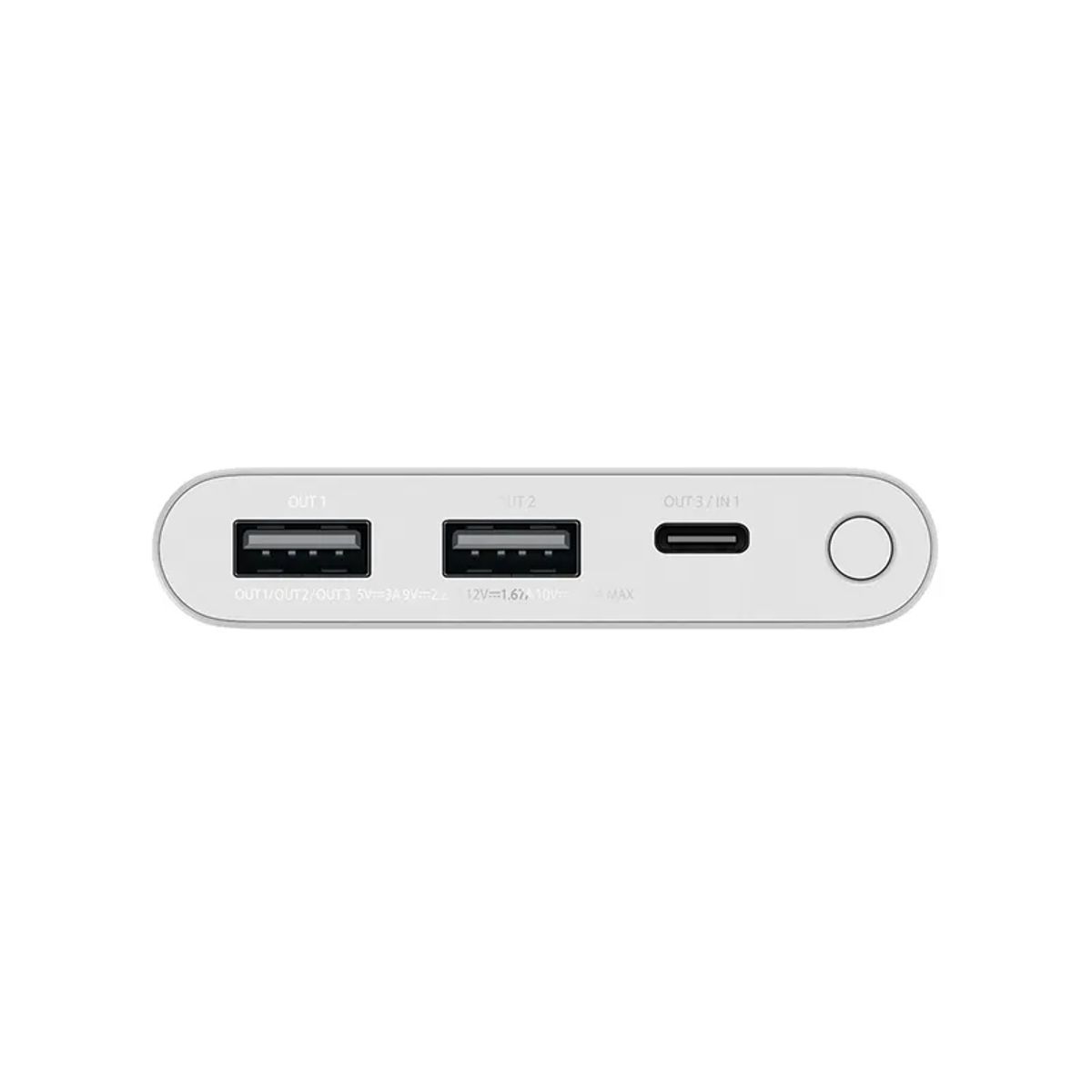 XIAOMI - Batería Recargable XIAOMI 10000mAh 225W Lite Gris Sin Cables