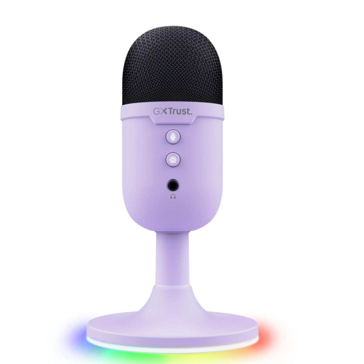 TRUST - Micrófono Trust Gxt 234 Yunix Streaming Usb Purpura