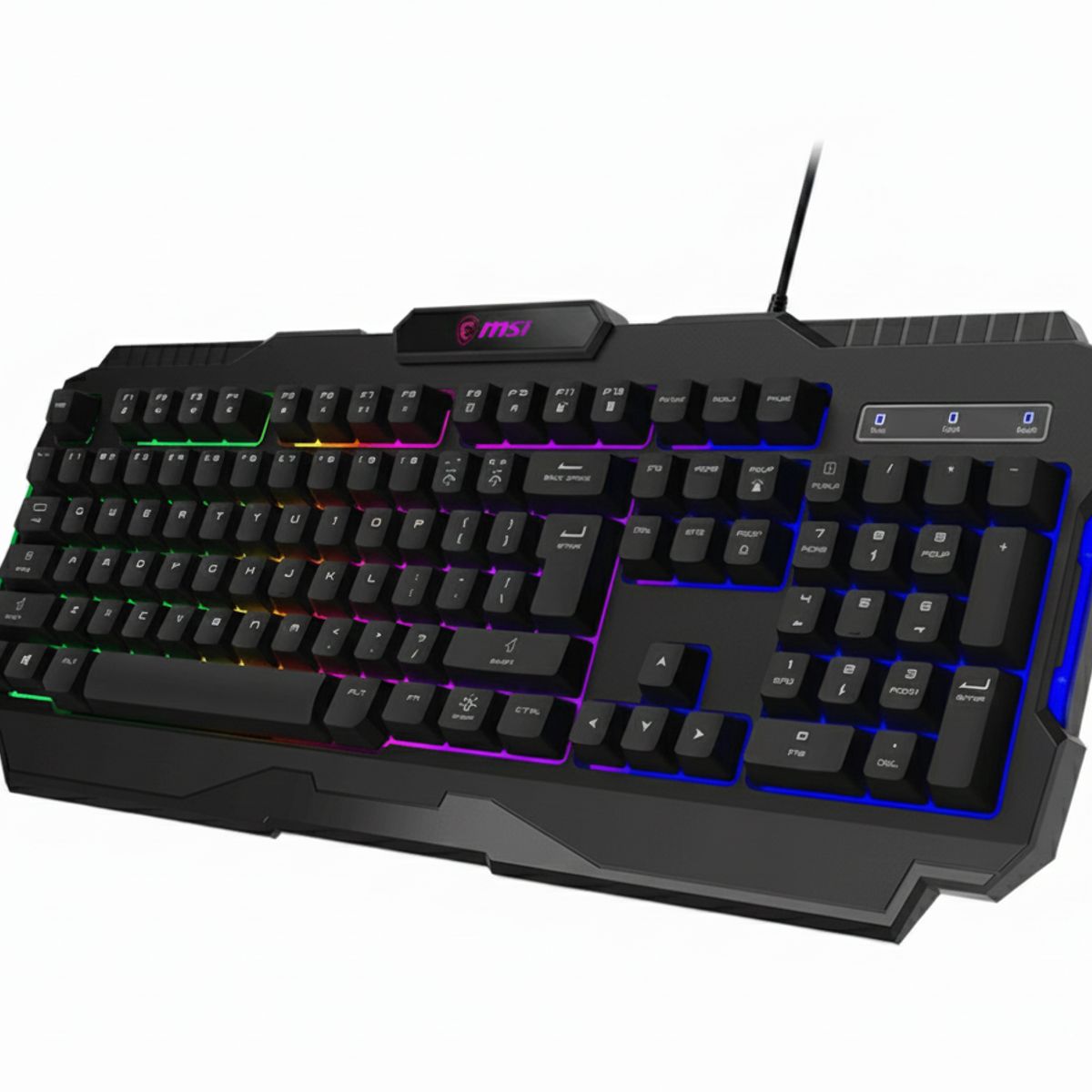 MSI - Combo Gamer RGB MSI Forge GK100 Teclado y Mouse