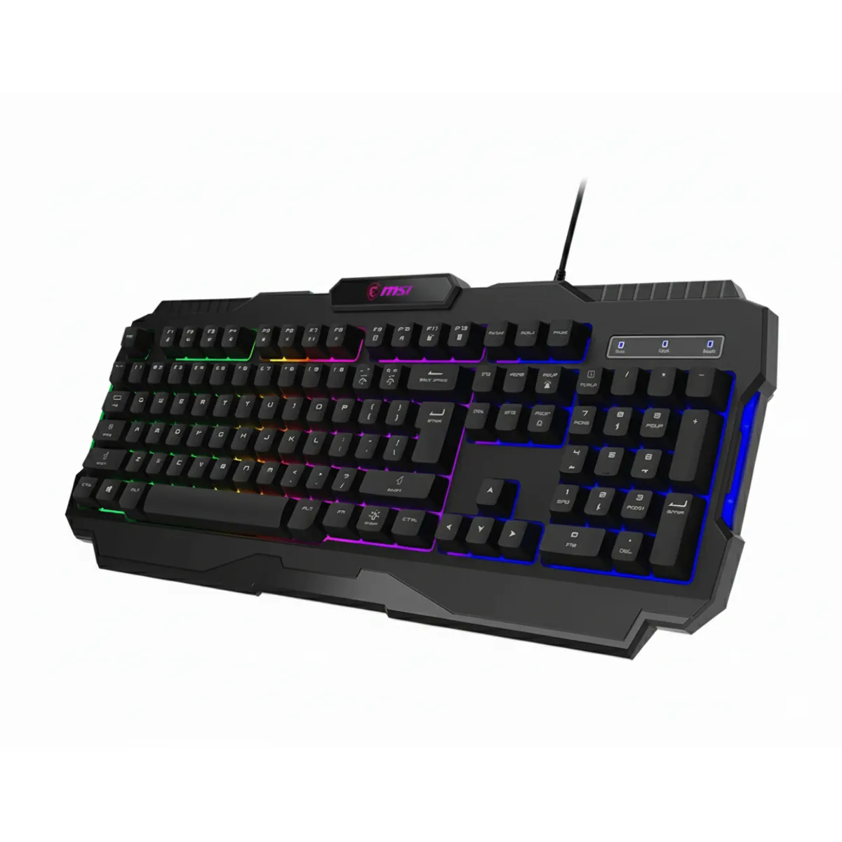 MSI - Combo Gamer RGB MSI Forge GK100 Teclado y Mouse