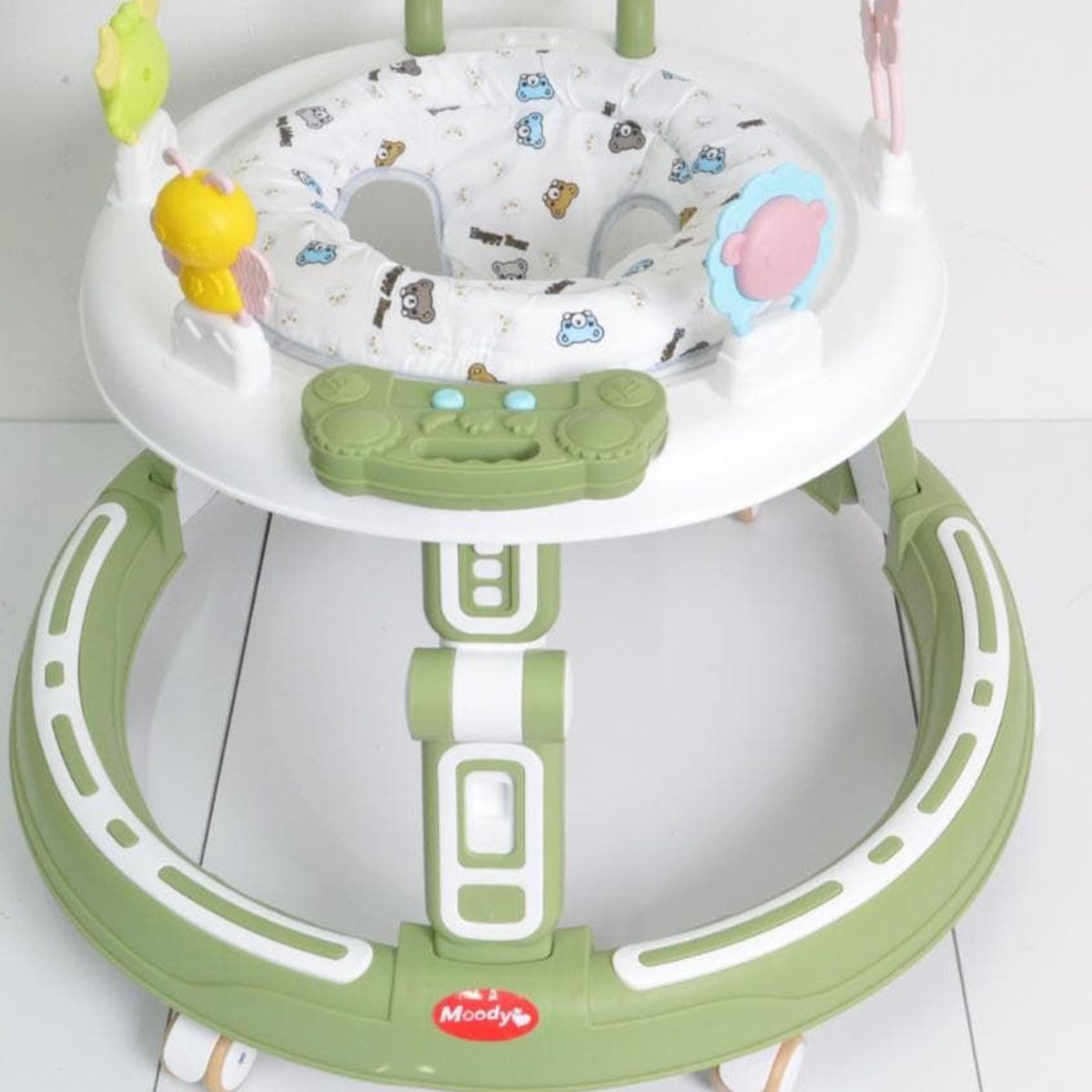 GENERICO - Caminador para Bebé con Silla Giratoria 360° y Bandeja de Juegos