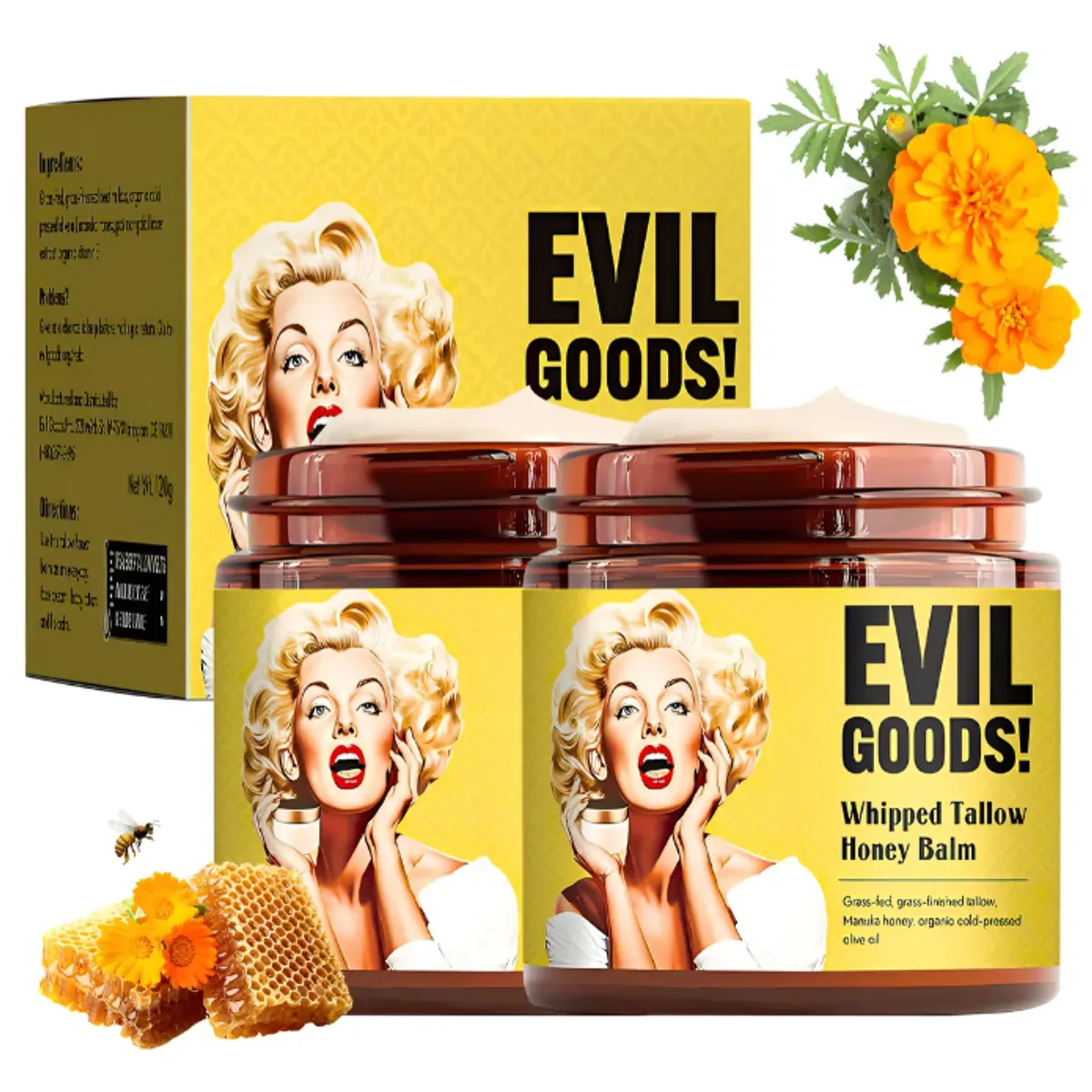 USA - Crema Evil Goods Original Crema De Sebo De Ternera Y Miel