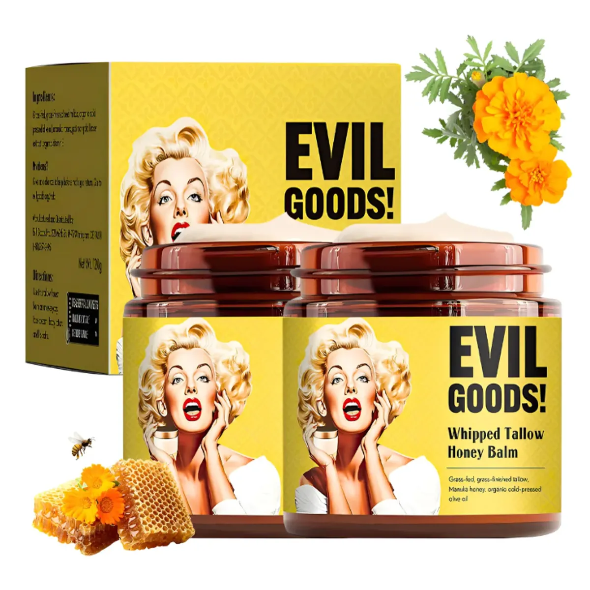 USA - Crema Evil Goods Original Crema De Sebo De Ternera Y Miel