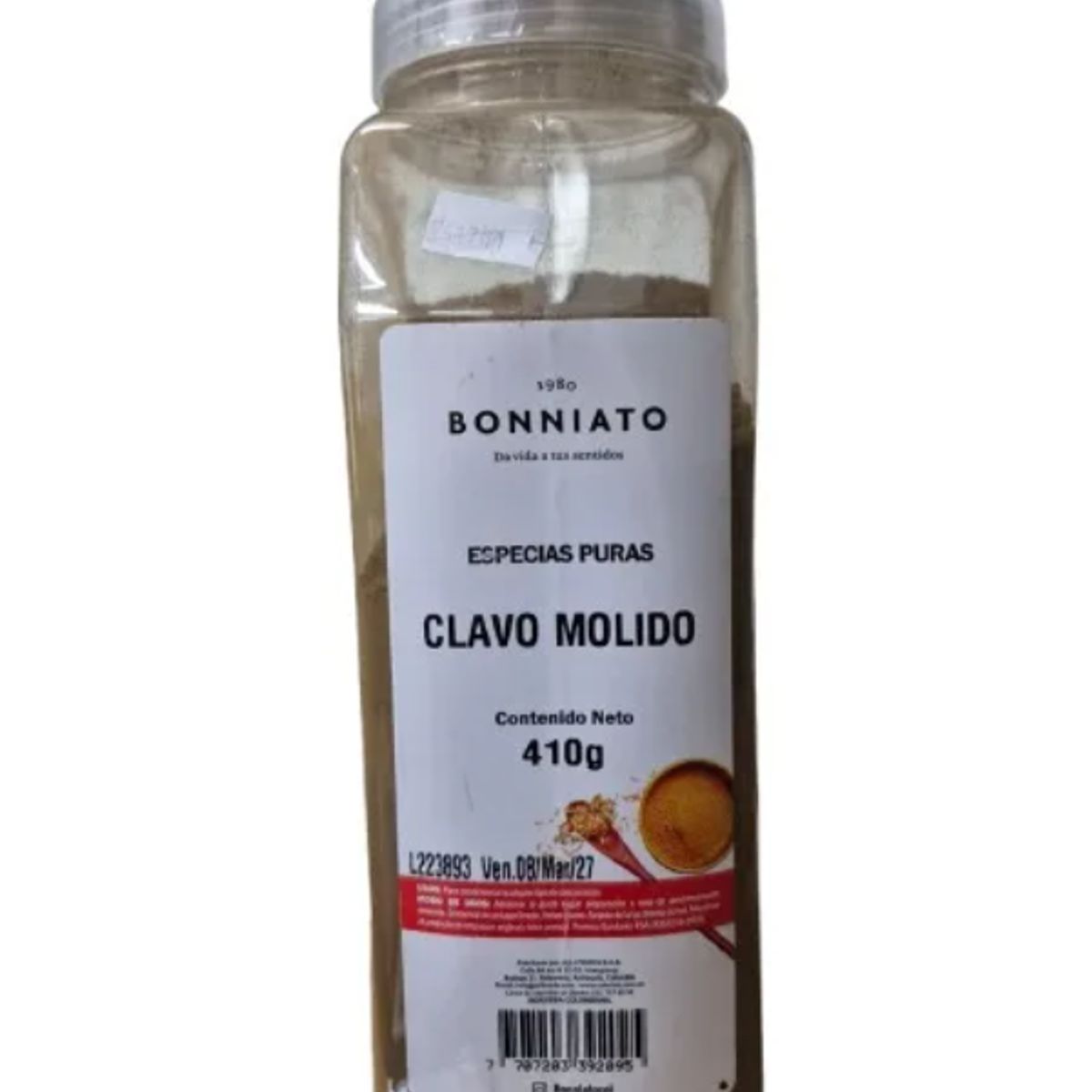 BONNIATO - Clavo Molido Bonniato X 410g