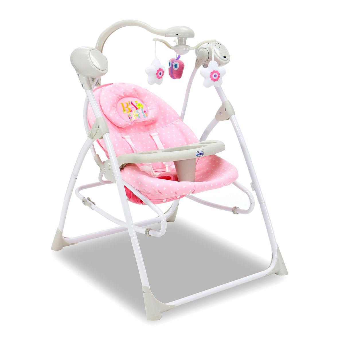 ASALVO - COLUMPIO 3 EN 1 HAMAQUITA ROSA