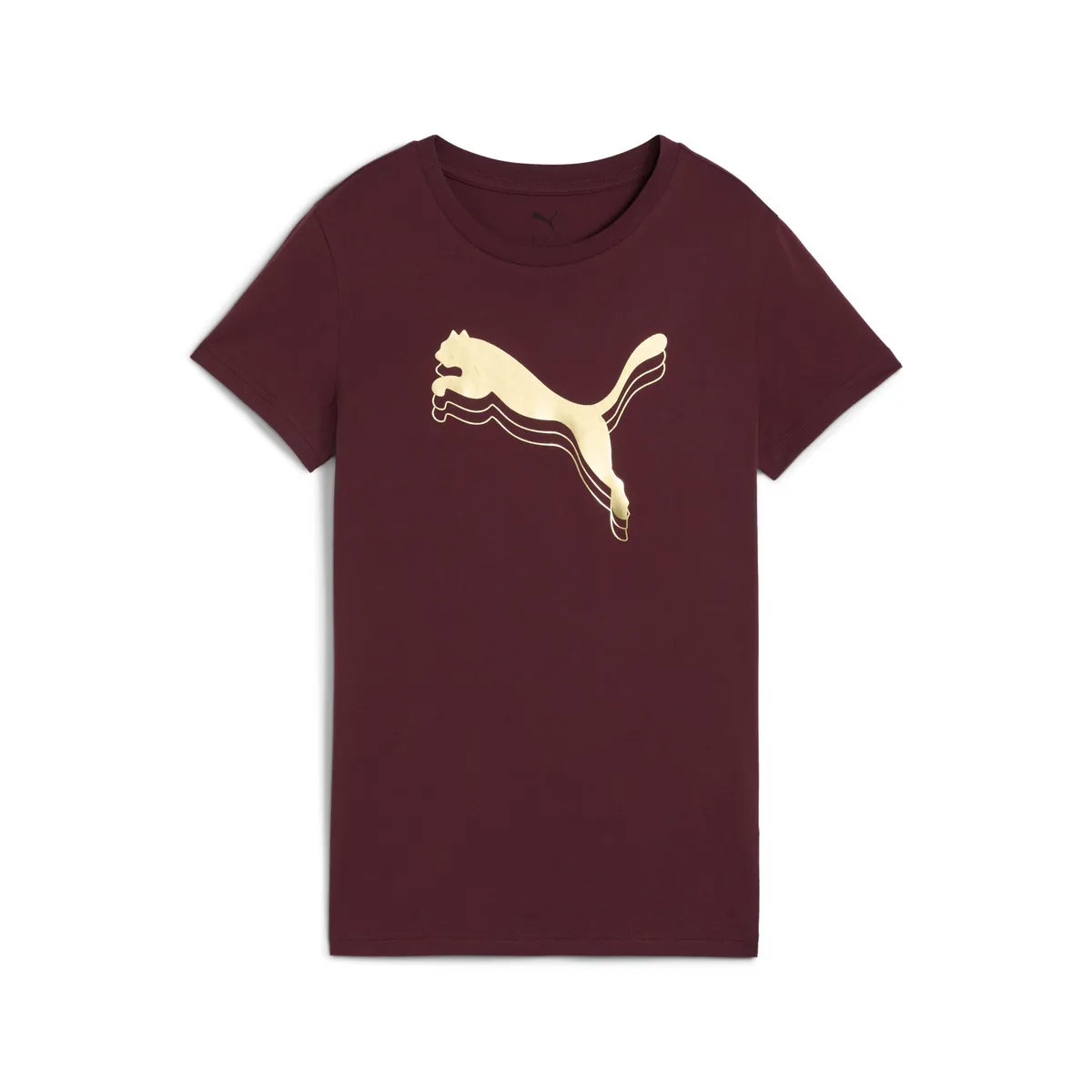 PUMA - Tshirt Puma Original Essentials Metallic W Rojo Para Mujer
