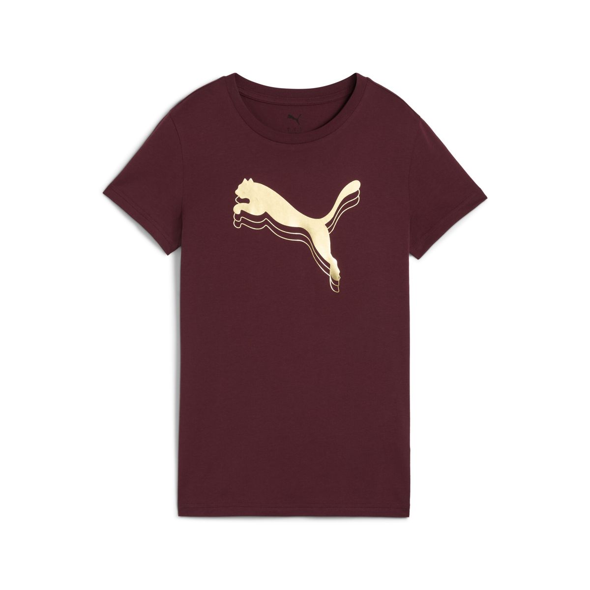 PUMA - Tshirt Puma Original Essentials Metallic W Rojo Para Mujer
