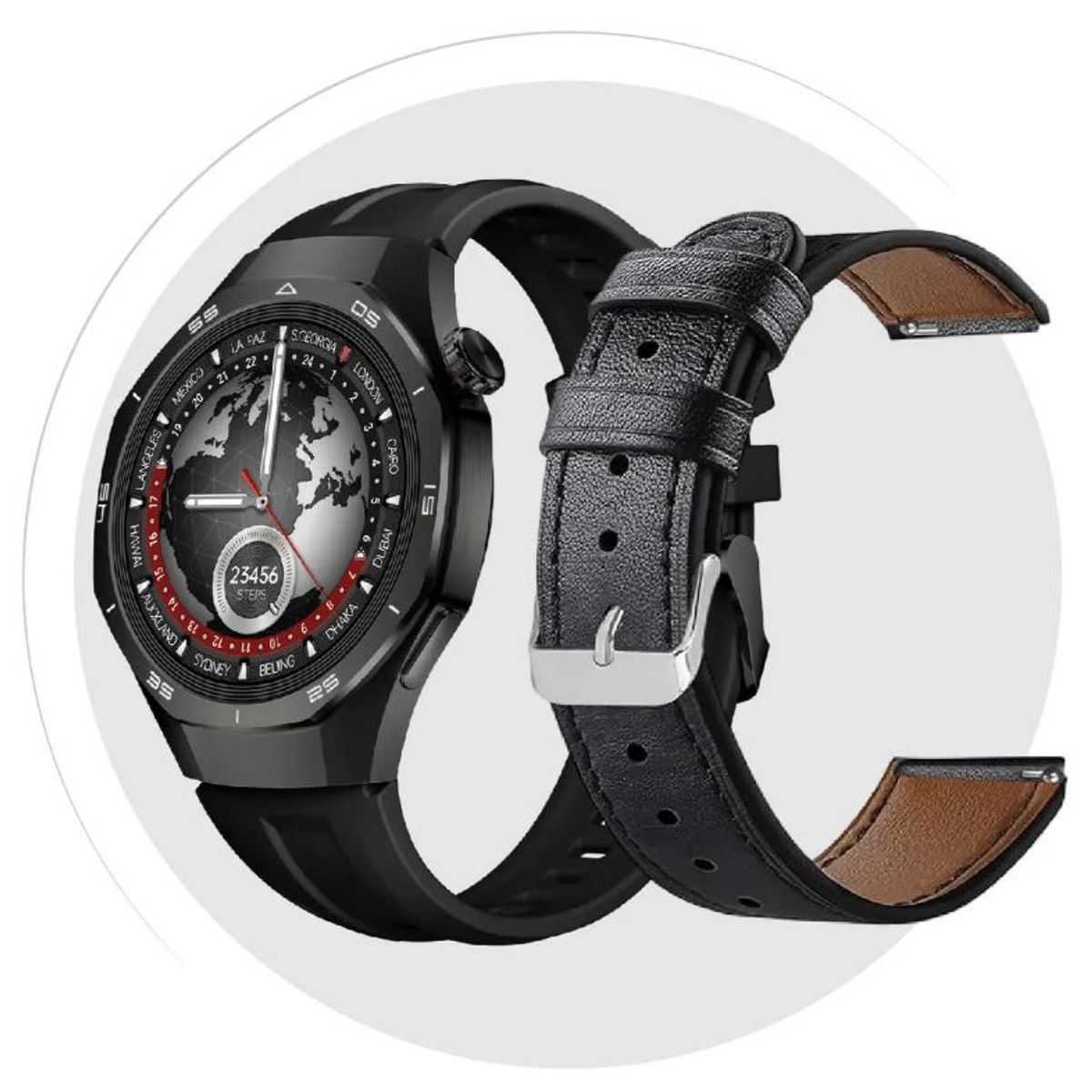 INNOVA - Smartwatch Aurafit Gt Pantalla Amoled 1.43 Llamadas Bt Chatgpt Ip68