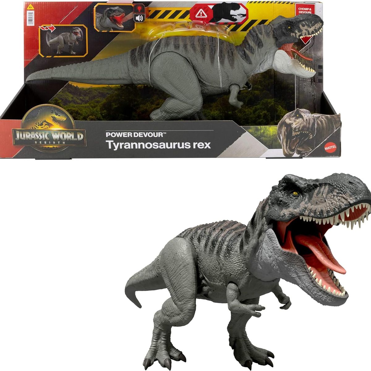 JURASSIC WORLD - Jurassic World Rebirth El Poder Devora Al Tiranosaurio Rex