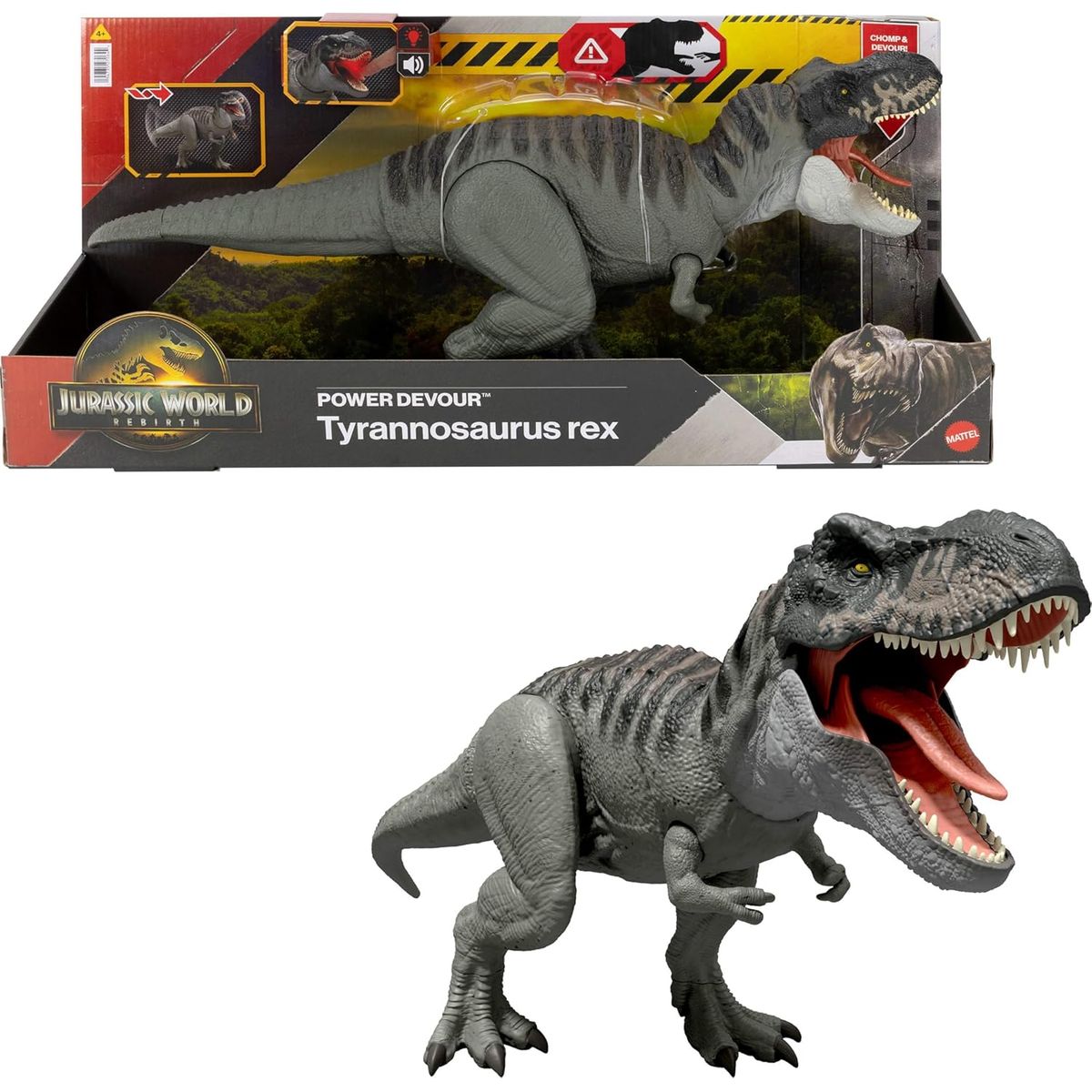 JURASSIC WORLD - Jurassic World Rebirth El Poder Devora Al Tiranosaurio Rex