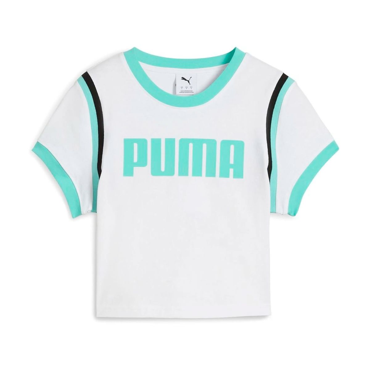 PUMA - Camisa Deportiva Puma Original Future Archive Blanco Mujer