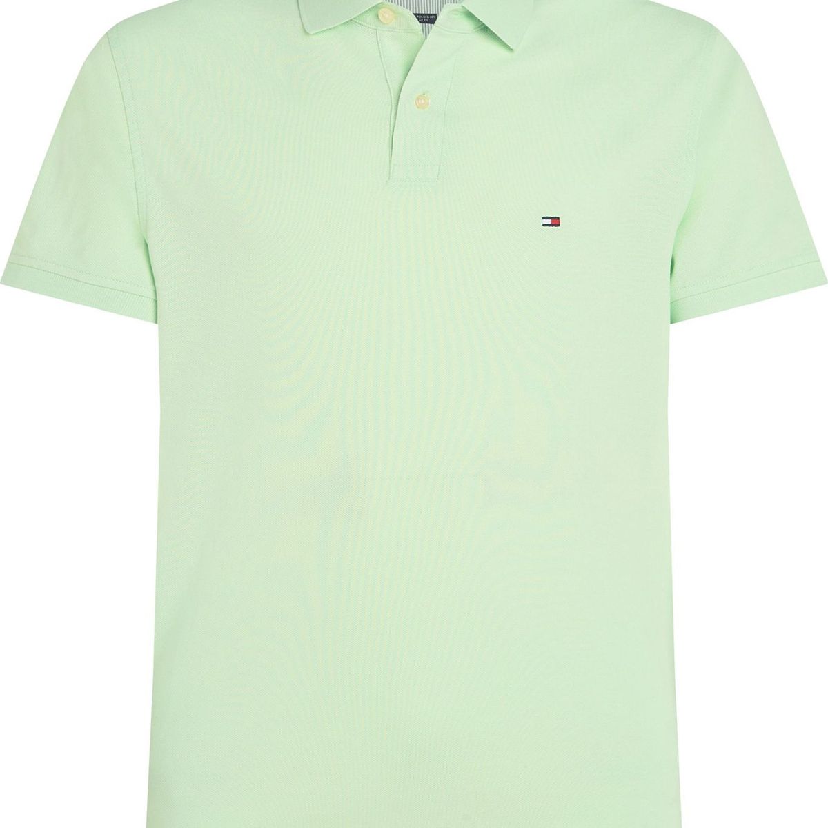 TOMMY HILFIGER - Polo verde de corte slim 1985 Tommy Hilfiger