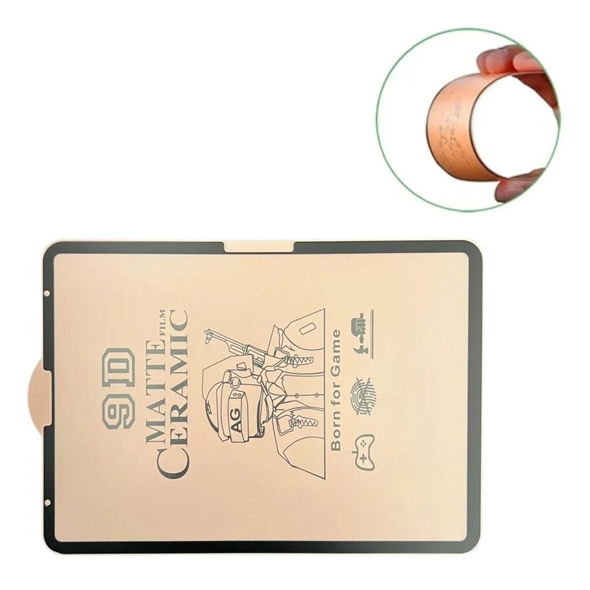 GENERICO - Cerámica Flexible matte antihuella Para xiaomi pad 6- 6 pro