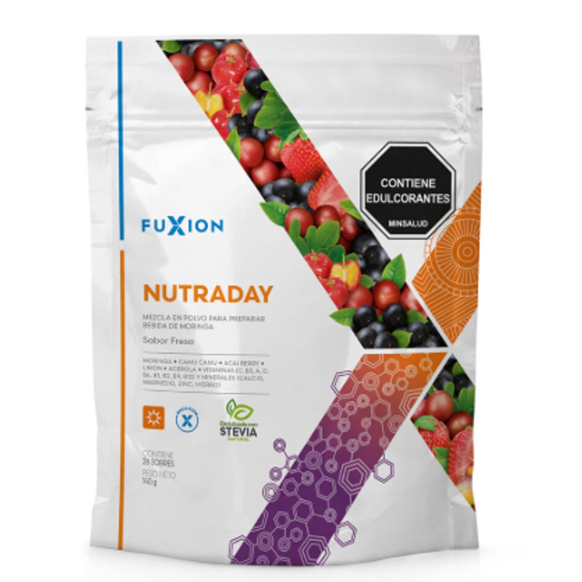 FUXION - NUTRADAY- Revitalizante Natural Físico y Mental