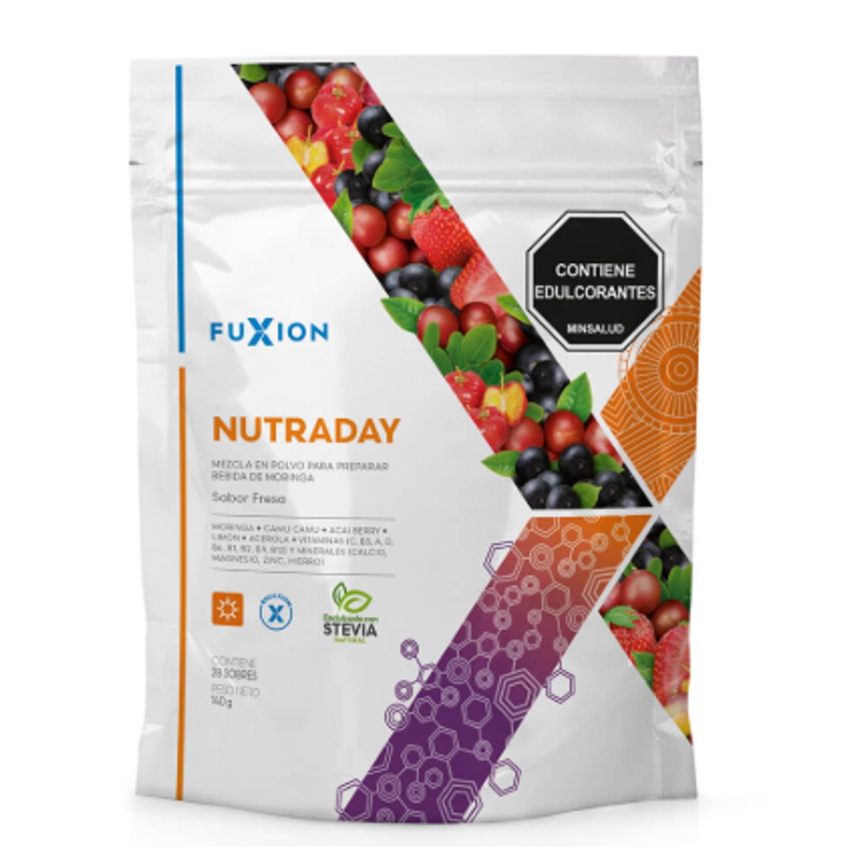 FUXION - NUTRADAY- Revitalizante Natural Físico y Mental