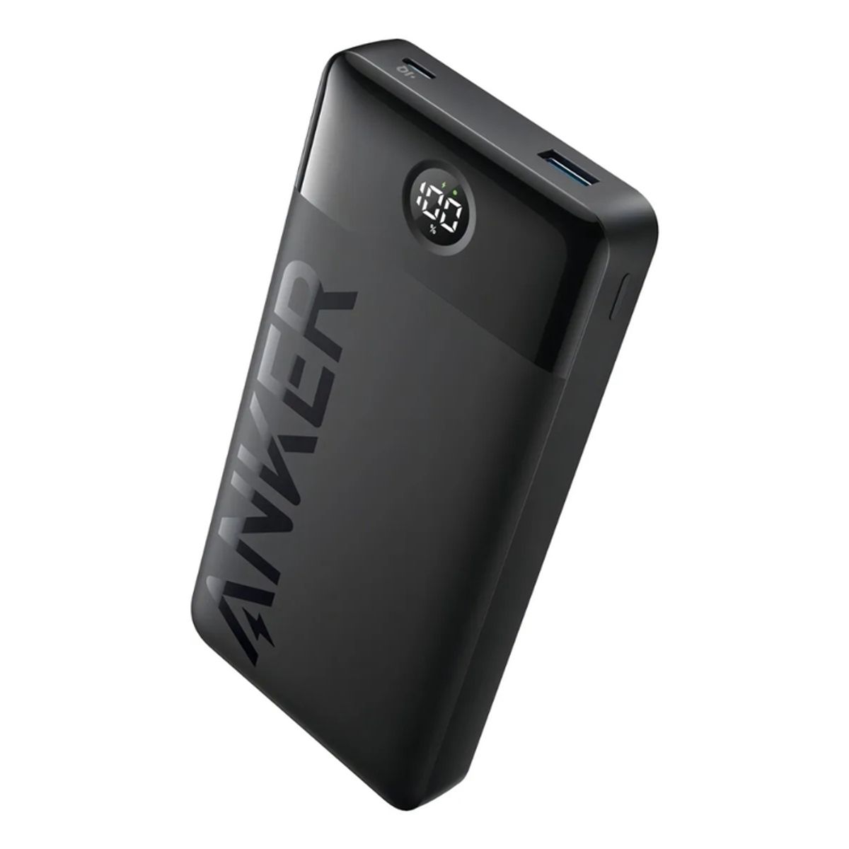 ANKER - Power Bank Anker 326 20000mAh 15W con Pantalla Digital, USB-A y USB-C, Carga Rápida