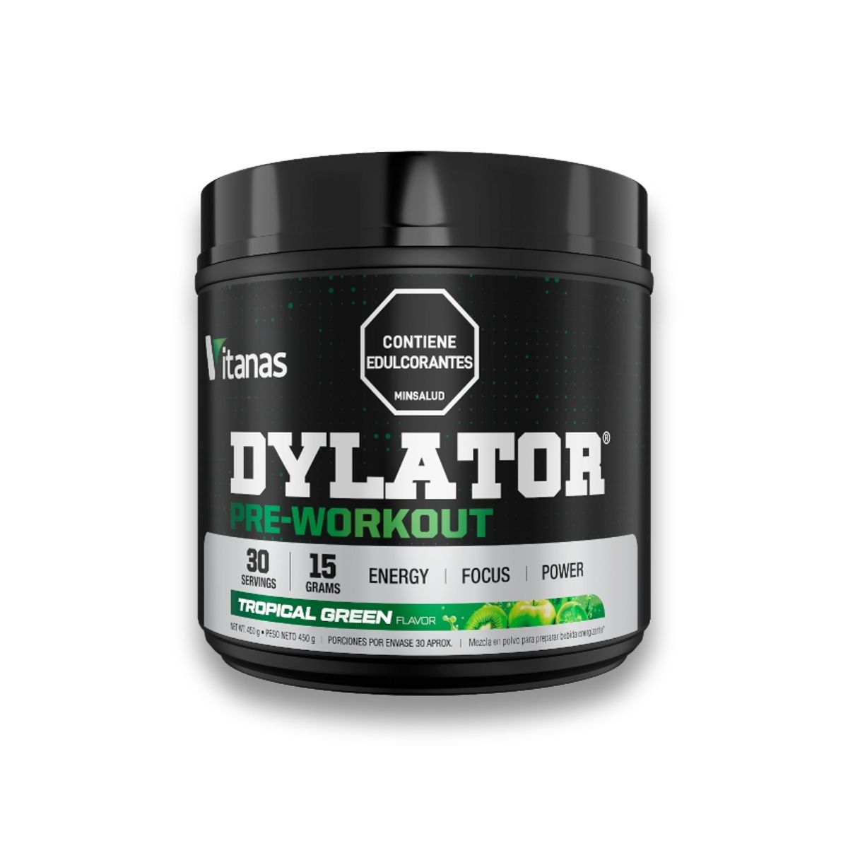VITANAS - Dylator Pre-Workout - Tropical Green - Vitanas