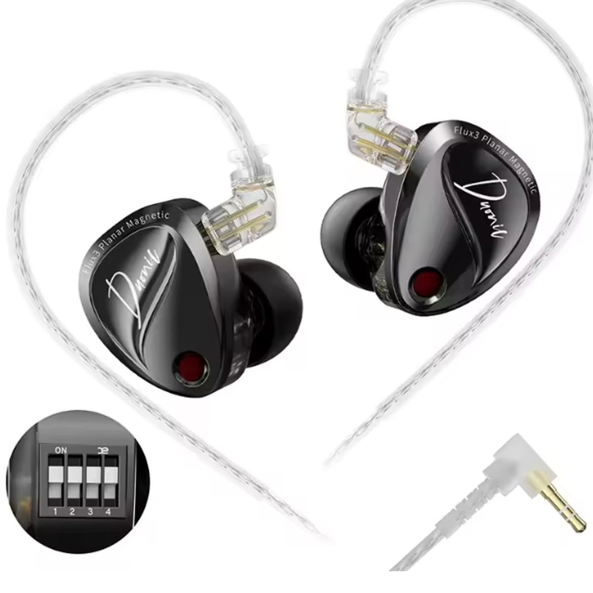 KZ - Audifonos In Ear Kz Duonic Version Bass Improved Con Switch
