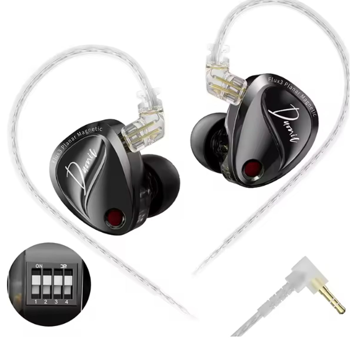 KZ - Audifonos In Ear Kz Duonic Version Bass Improved Con Switch