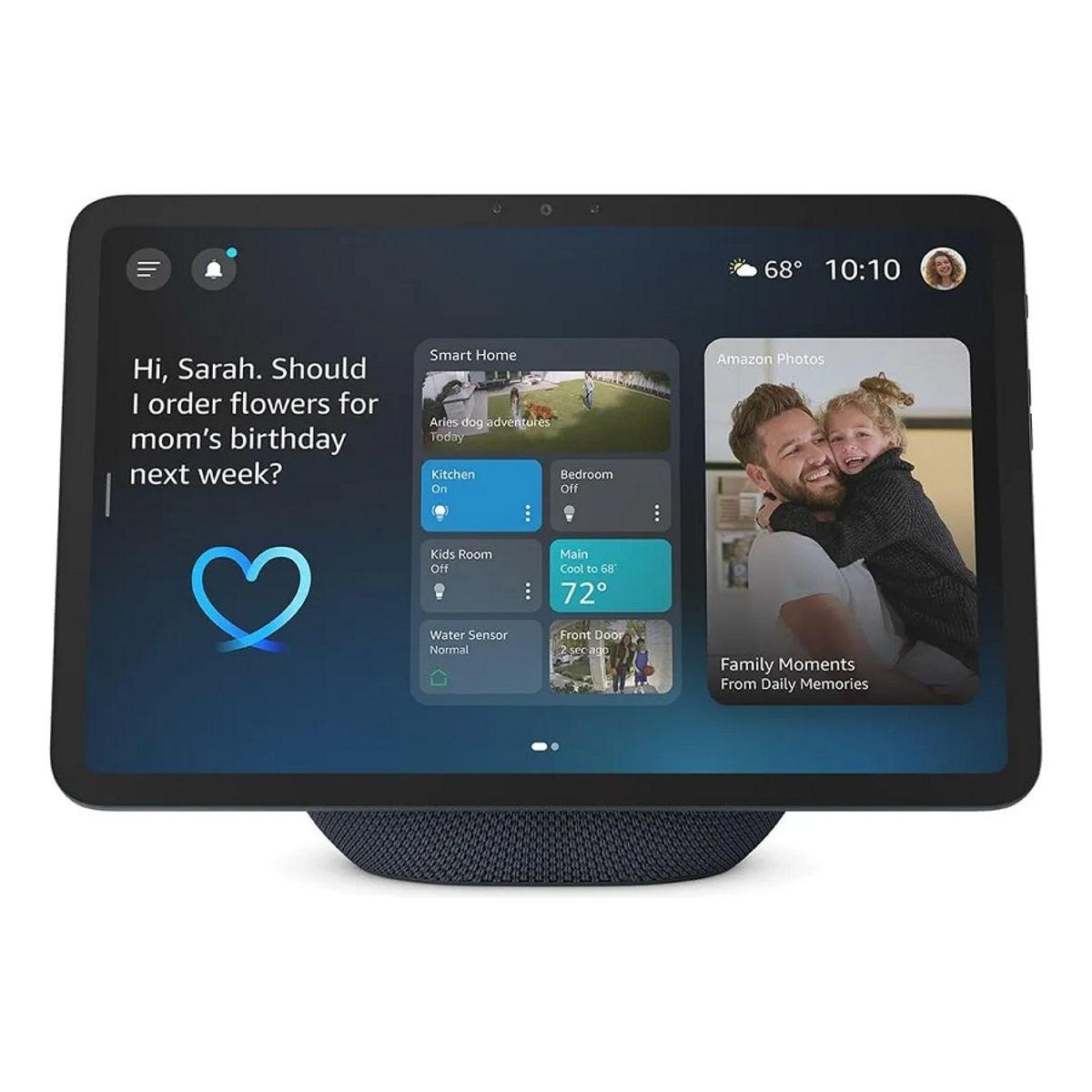 AMAZON - Amazon Alexa Echo Show 11 Pantalla Full-hd Black Negro