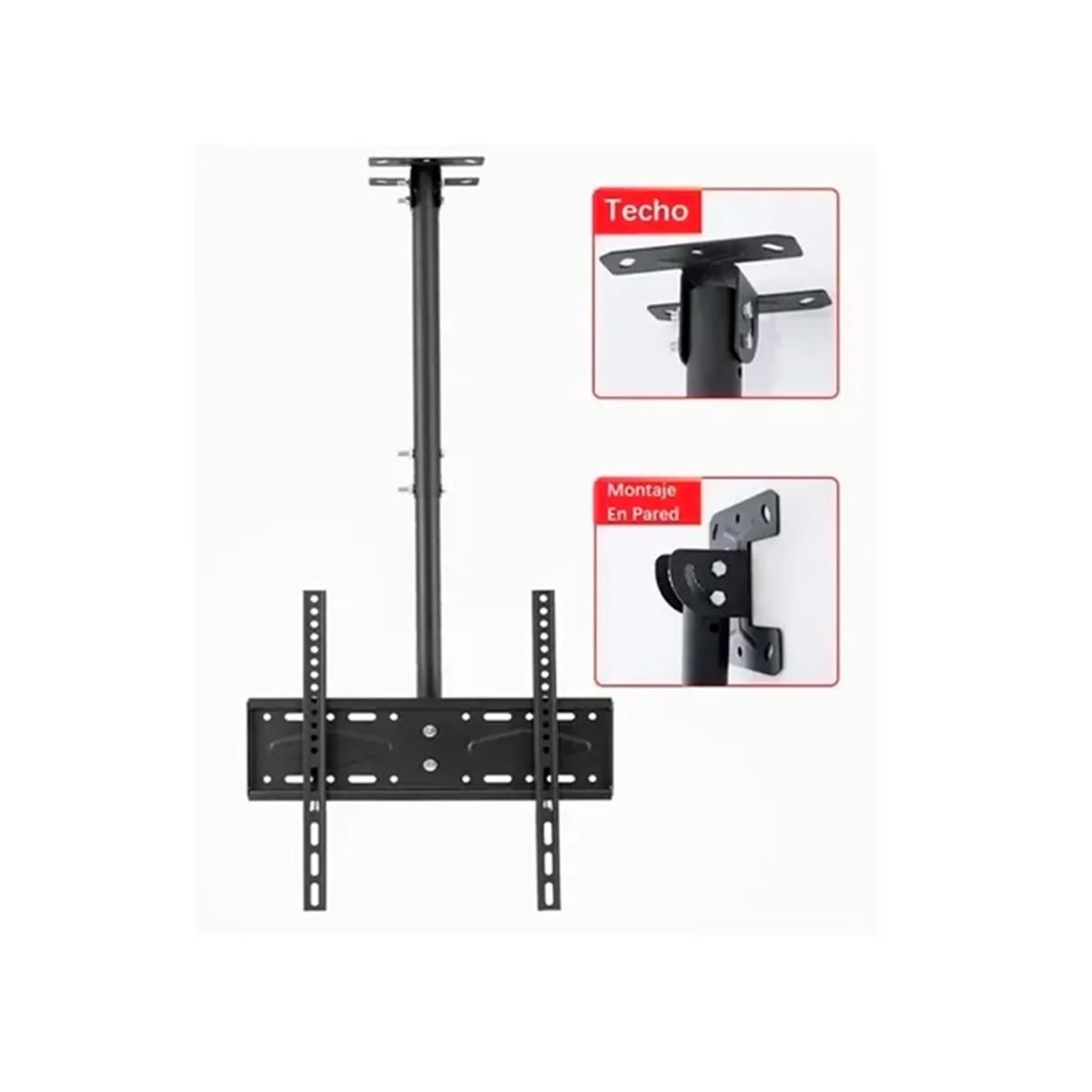 GENERICO - Soporte para Tv de Techo Movimiento Completo 26 a 65 Pulgadas