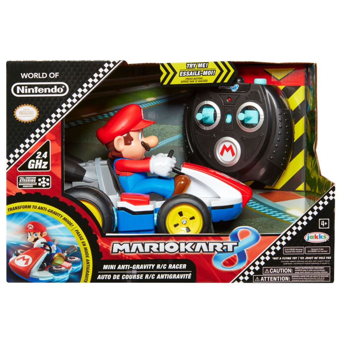 NINTENDO - Vehículo Nintendo Mario Kart Rc de Carreras