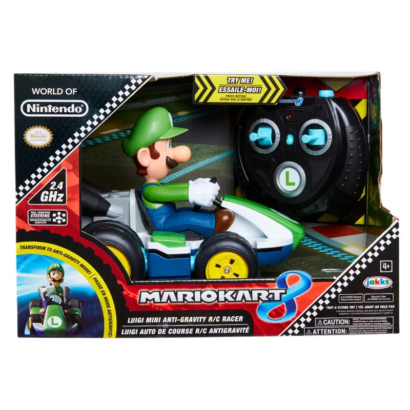 NINTENDO - Vehículo Nintendo Luigi Kart Rc de Carreras