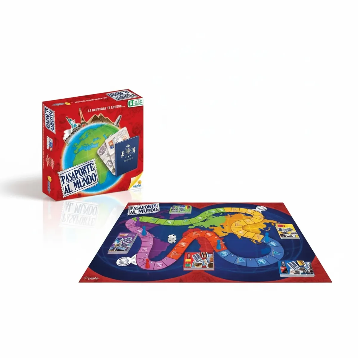 RONDA - Juego Didáctico Pasaporte Al Mundo Aprendizaje Ronda