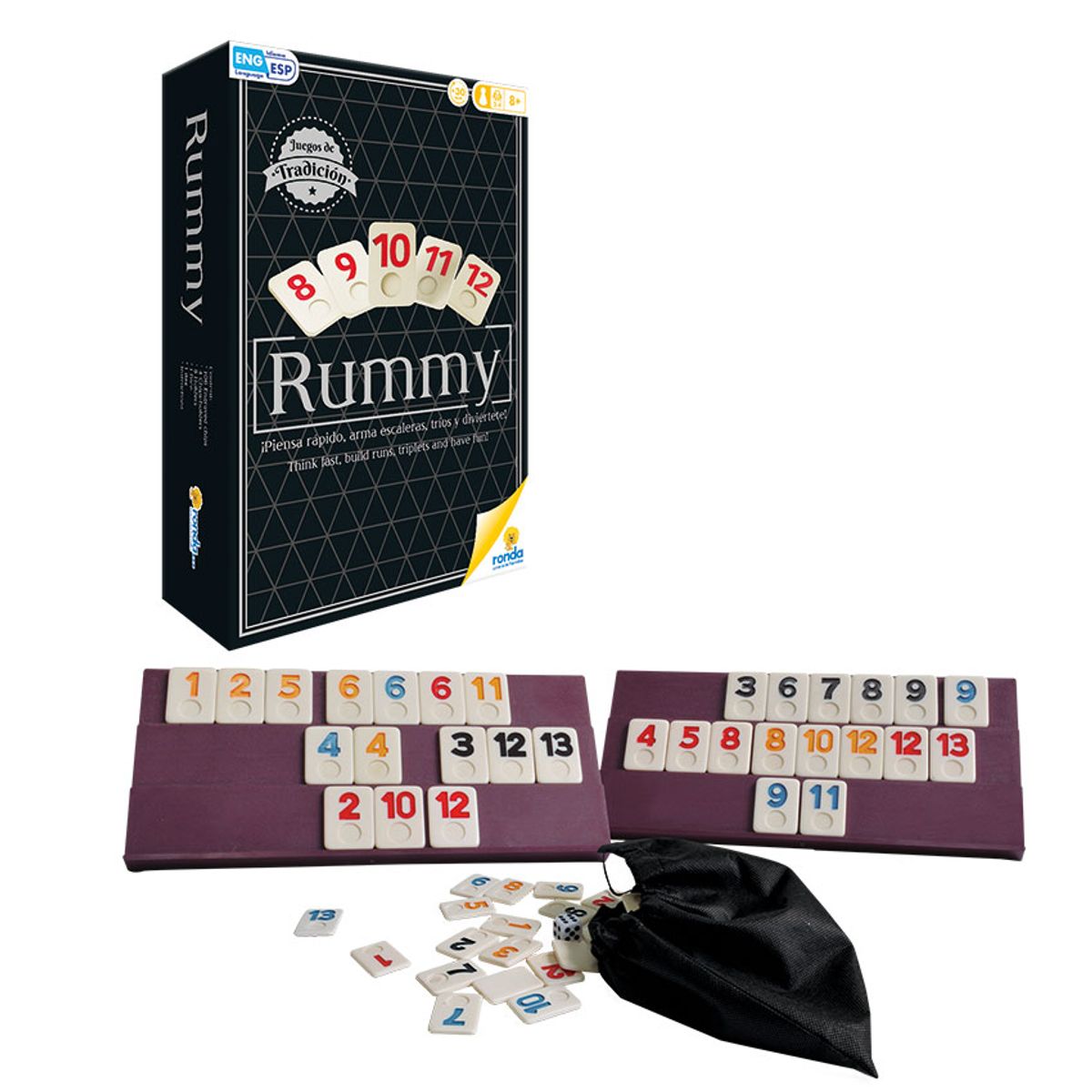 RONDA - Rummy de Tradición Juego de Mesa Ronda