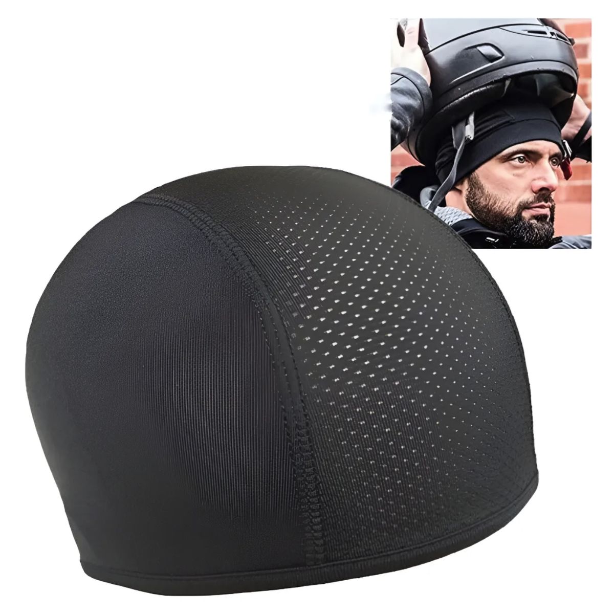 BOUN - Balaclava Moto Gorro Interior Casco Transpirable Hombre Mujer