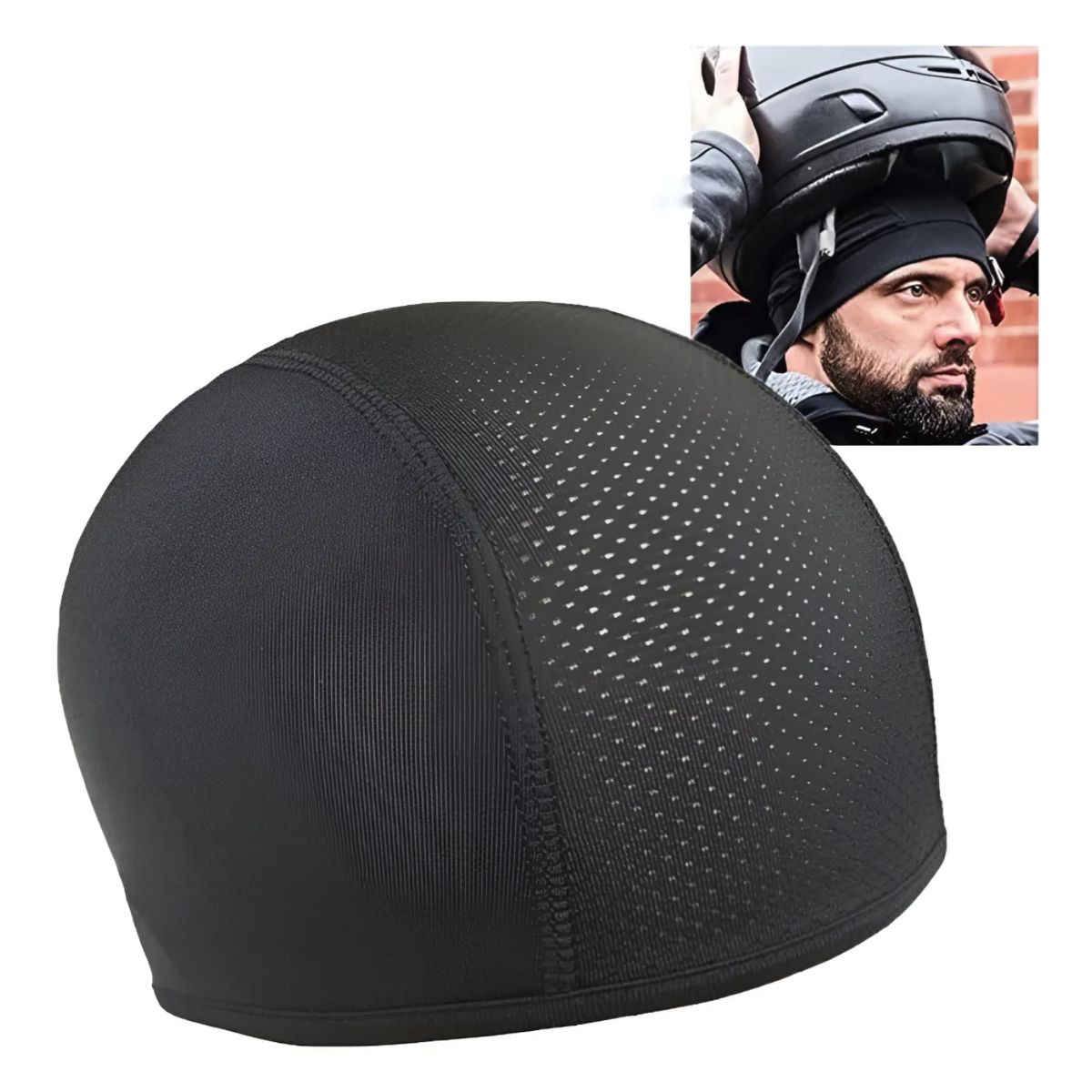 BOUN - Balaclava Moto Gorro Interior Casco Transpirable Hombre Mujer