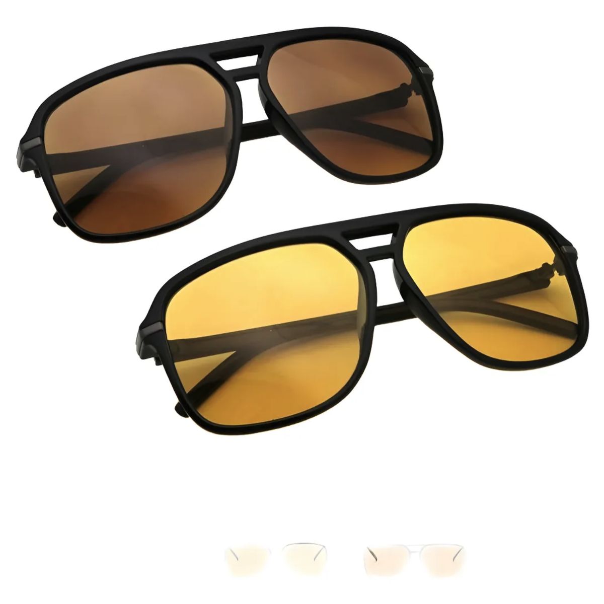 BOUN - Gafas Fotocromaticas Aviador Polarizadas Uv400 Conducir Moto Hombre Mujer