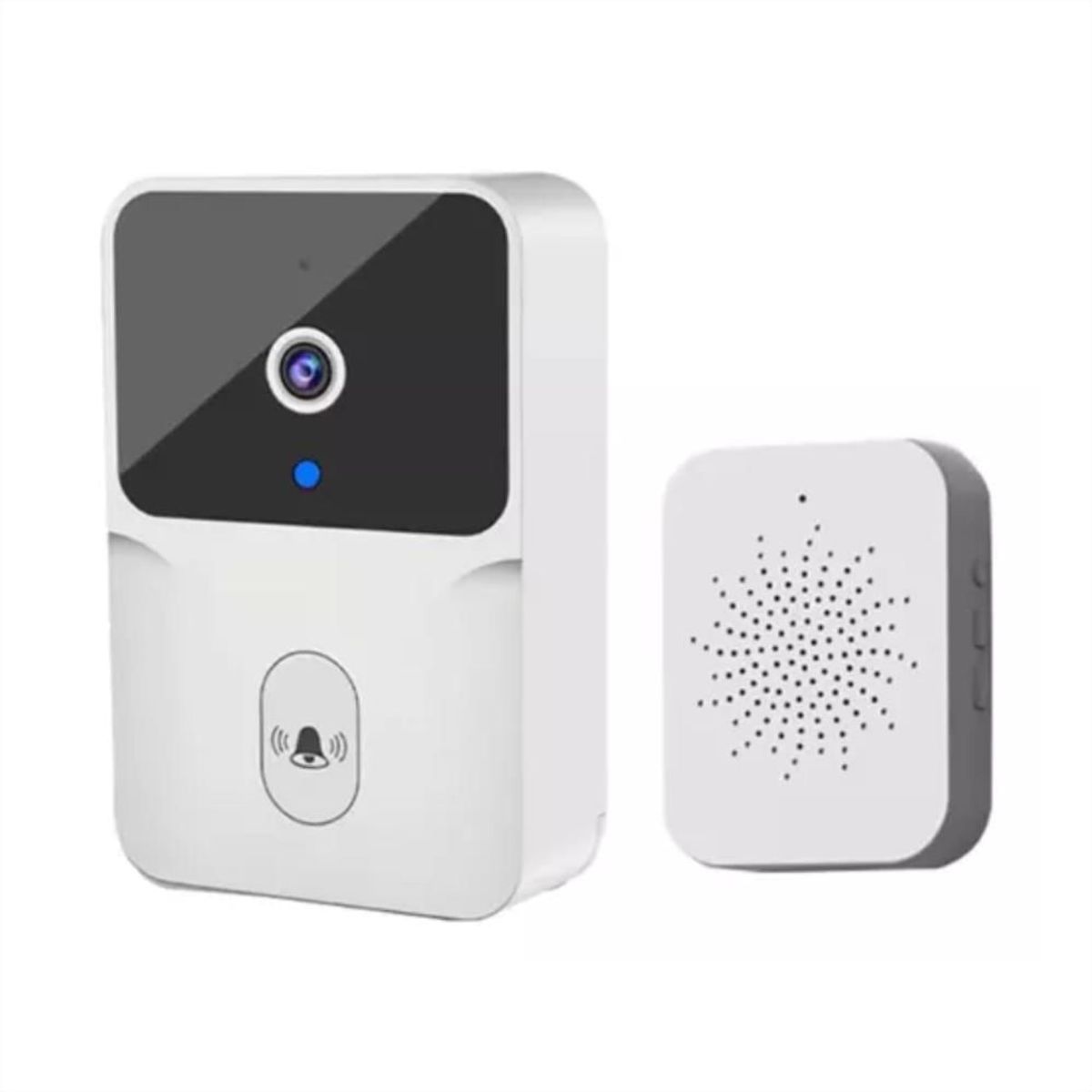 CUC - Timbre Cámara Hd De Puerta Inalámbrico Recargable