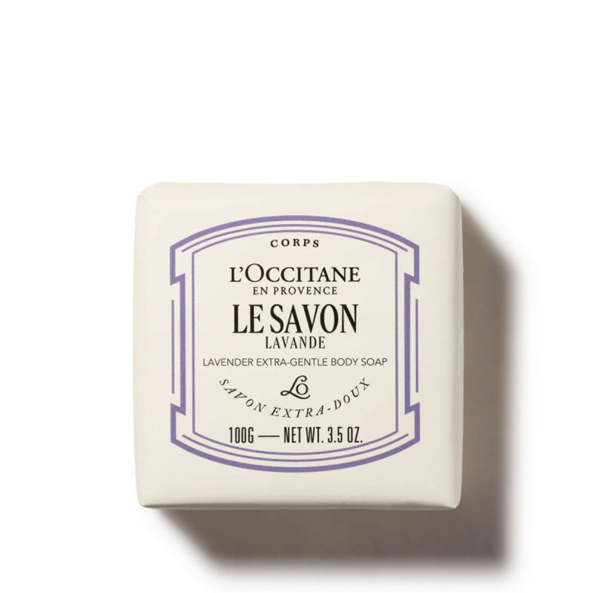 LOCCITANE - Jabón Sólido Extra Suave Karité Lavanda 100g