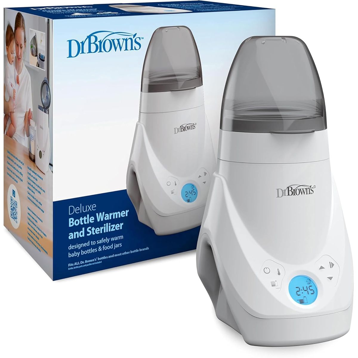 DR BROWNS - Dr Browns Calentador de biberones eléctrico para leche materna y fórmula 1800 W