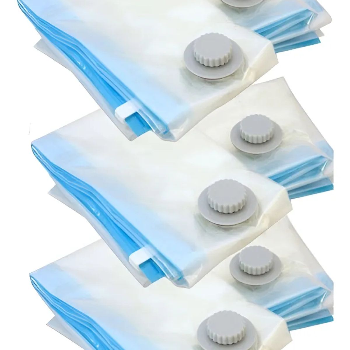 GENERICO - Set X 5 Bolsa Al Vacio Guarda Ropa Aspiradora Espacio