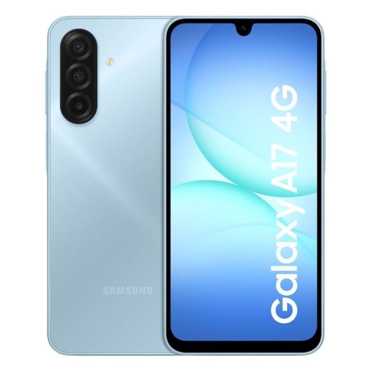 SAMSUNG - Celular Samsung Galaxy A17 Dual SIM 4G Super AMOLED 6.7” 90Hz 128GB 4GB 50MP IP54 5000mAh - Azul