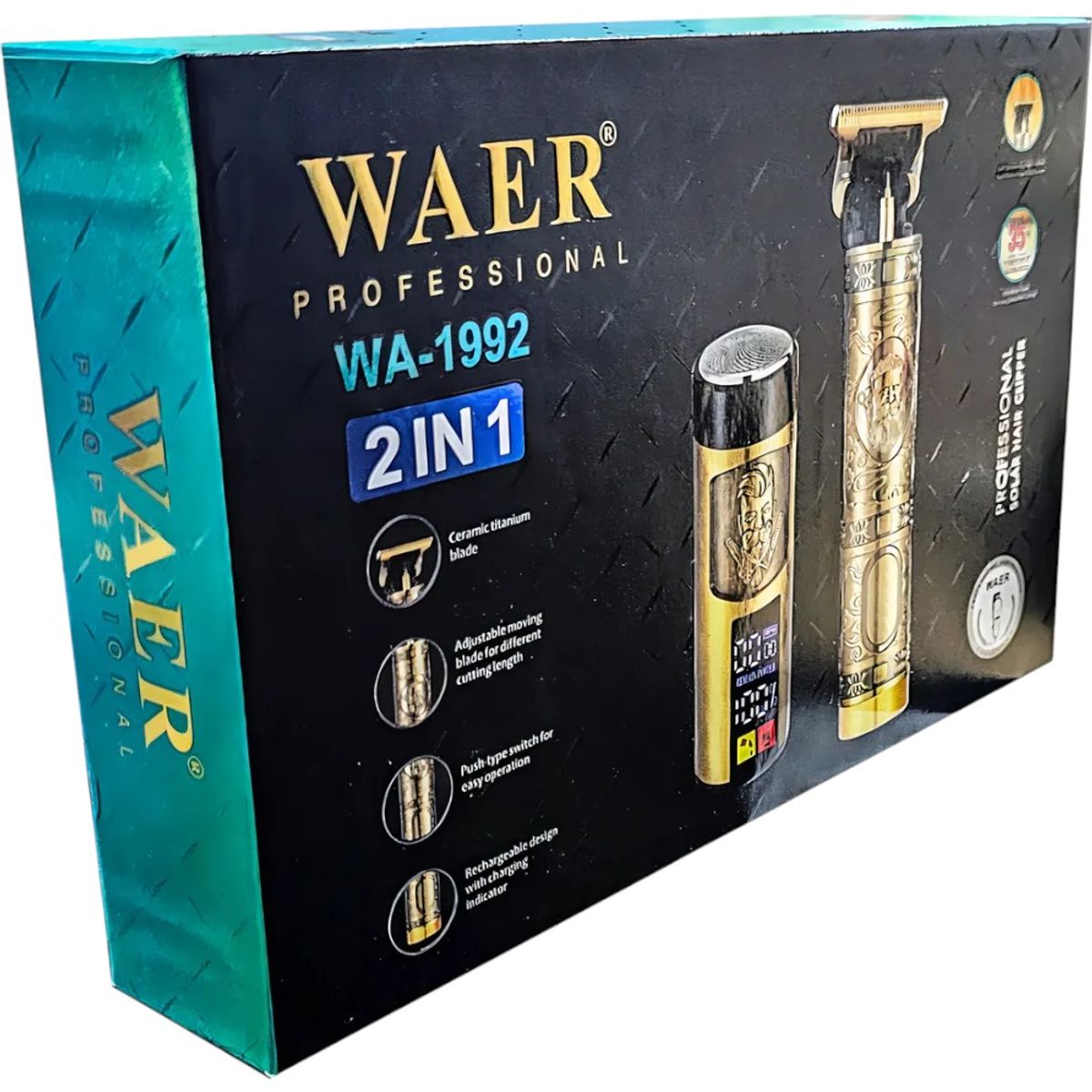 GENERICO - Maquina Afeitadora Electrica Waer Wa 1992