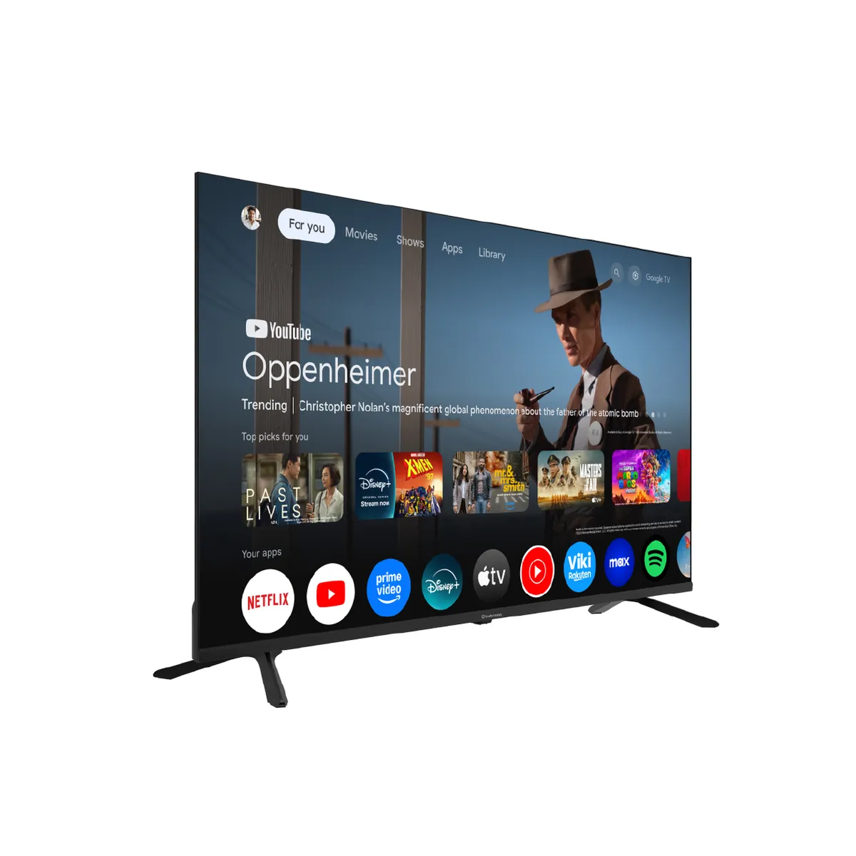 INDURAMA - Smart TV INDURAMA QLED 65” 4K UHD Google TV