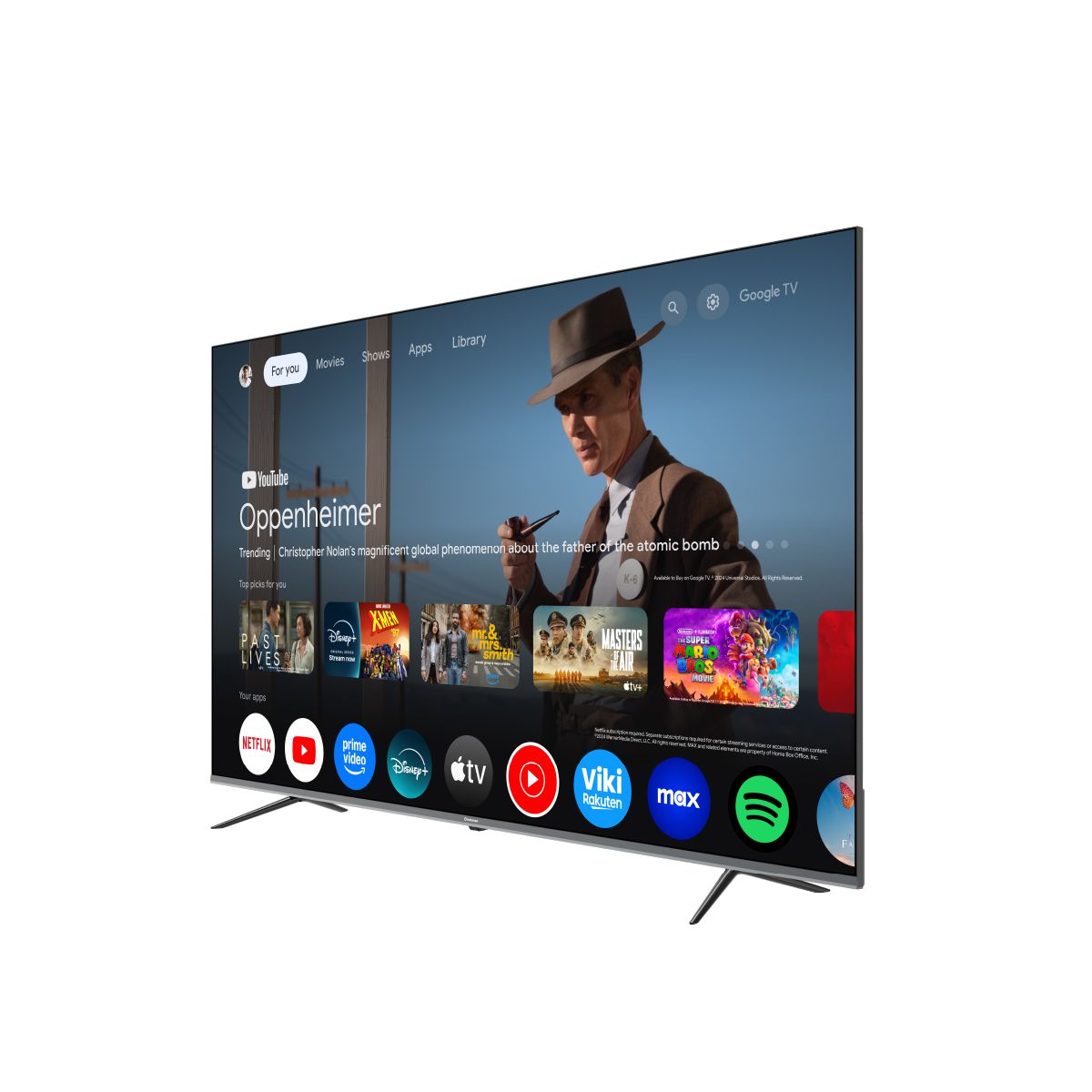 INDURAMA - Smart TV 75” INDURAMA 4K UHD -Google TV-Dolby Audio