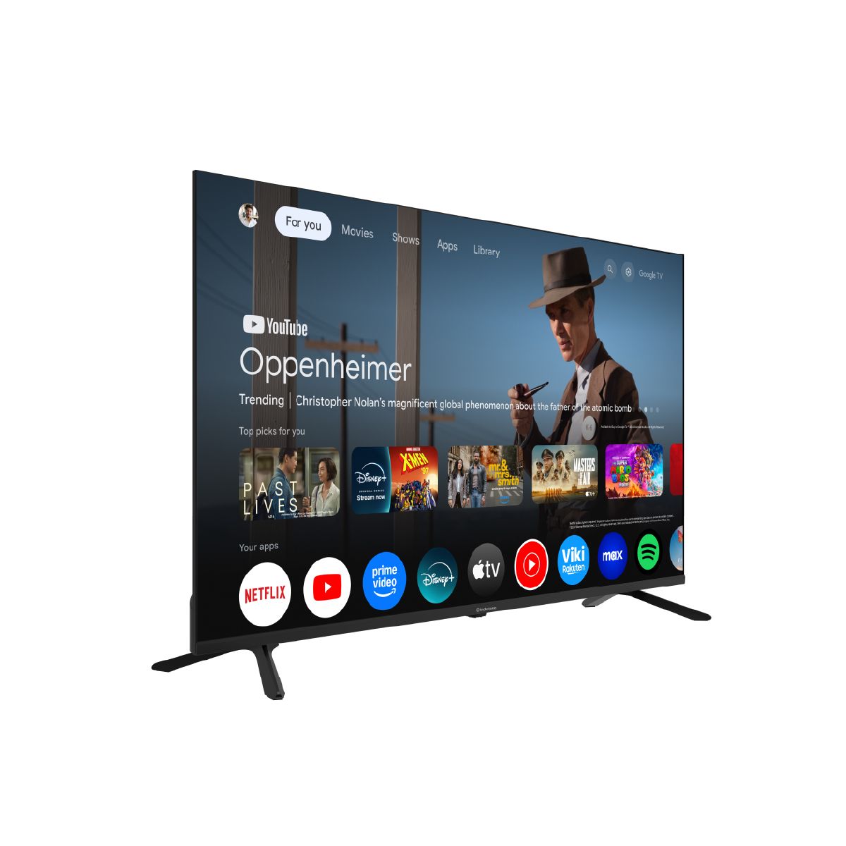 INDURAMA - Smart TV QLED Indurama 50” - IND-50UQE11 -4K UHD- Google TV