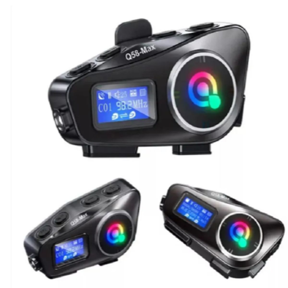 GENERICO - INTERCOMUNICADOR Q58 2 MICRO PARA CASCO