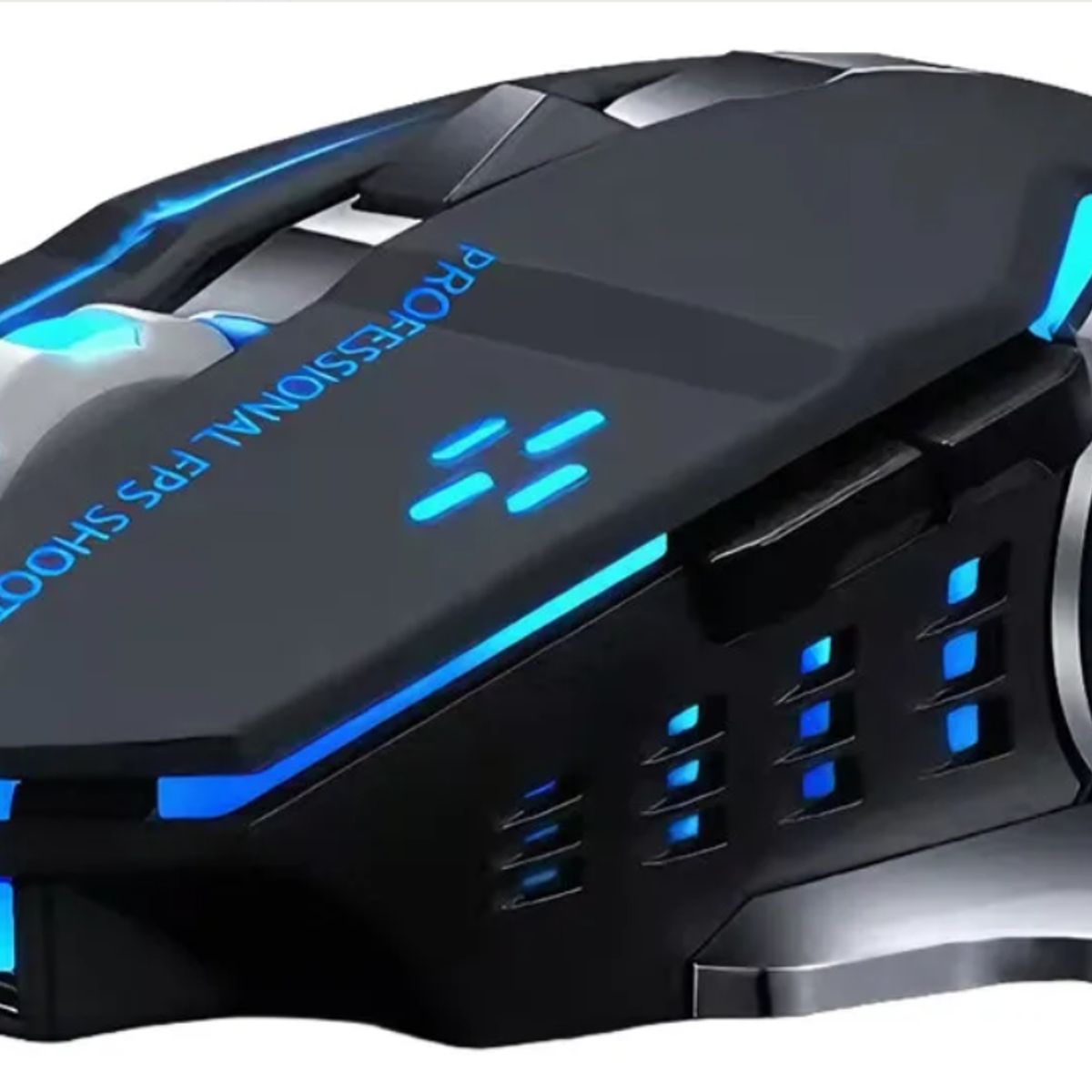 GENERICO - Mouse Gamer Inalámbrico Q6 Rgb