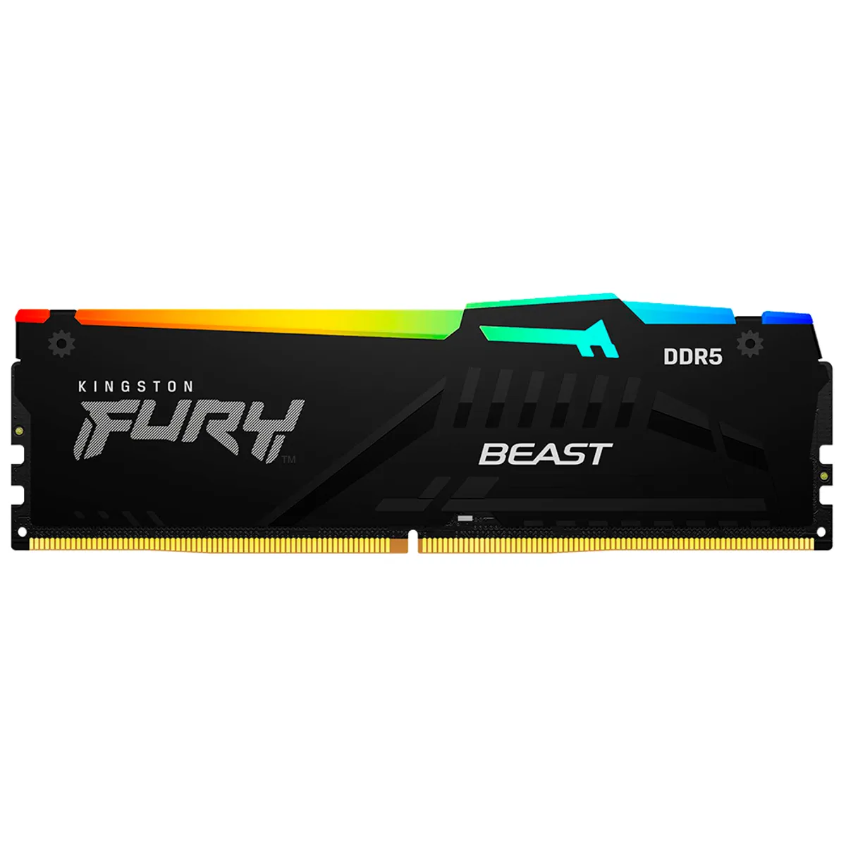 KINGSTON - Memoria Ram PC Kingston FURY Beast DDR5 16GB 6000MTs CL30 RGB AMD EXPO
